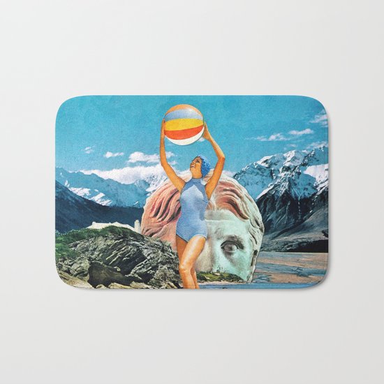 Poseidon in Love Bath Mat