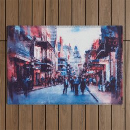 Streets of New Orleans Outdoor Rug