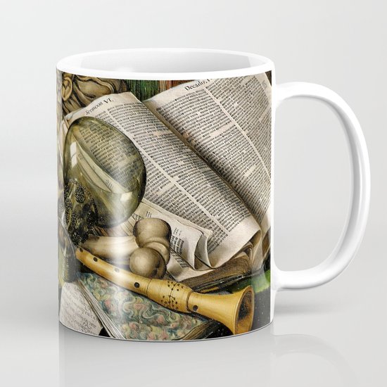 Vintage Vanitas- Still Life with Skull Mug