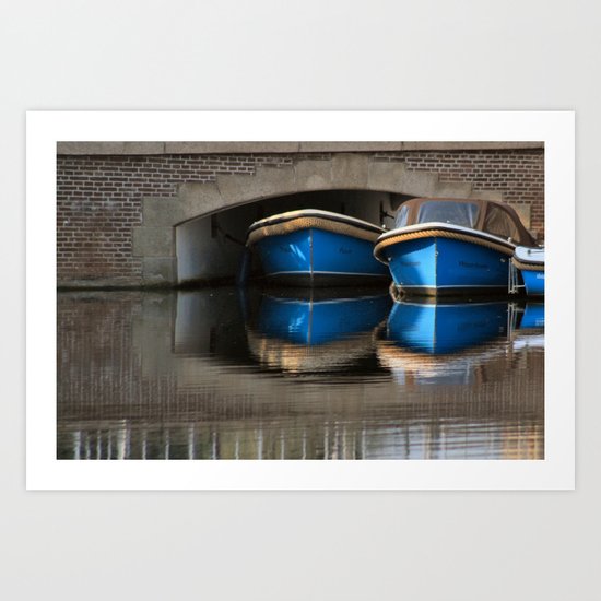 Wet Dreams of Amsterdam Art Print