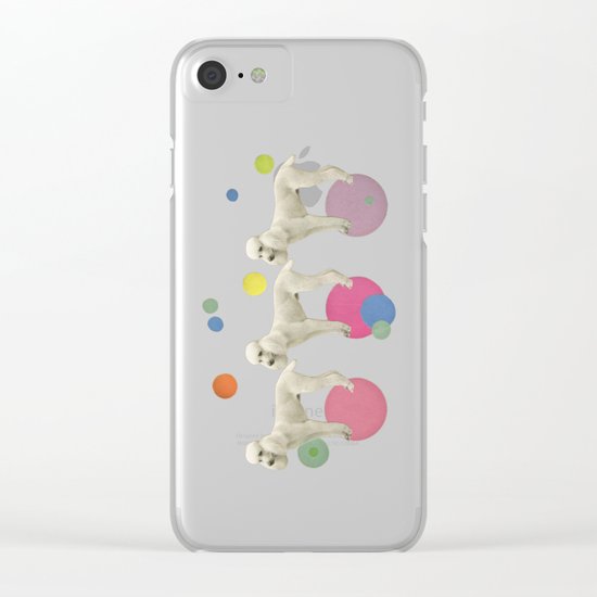 Oodles of Poodles Clear iPhone Case