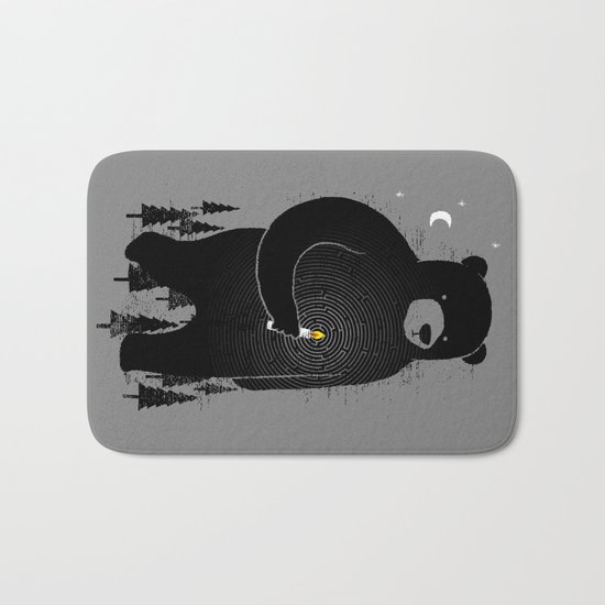Lost in the wood Bath Mat