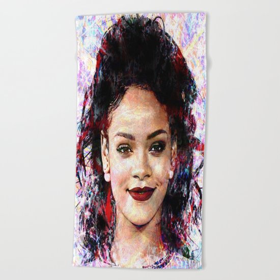RIHANNA Beach Towel
