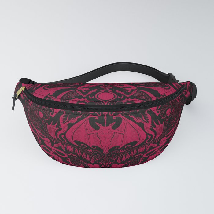 Bats and Beasts - Blood Red Fanny Pack