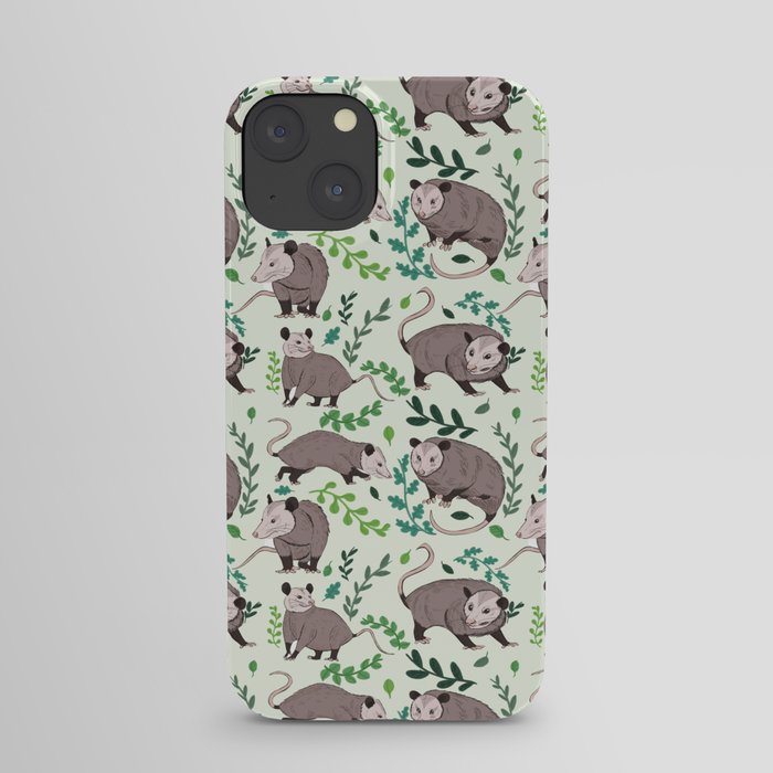Possums & Plants iPhone Case