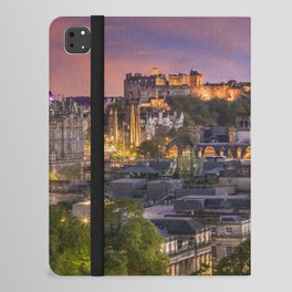 Fantastic sunset in Edinburgh iPad Folio Case