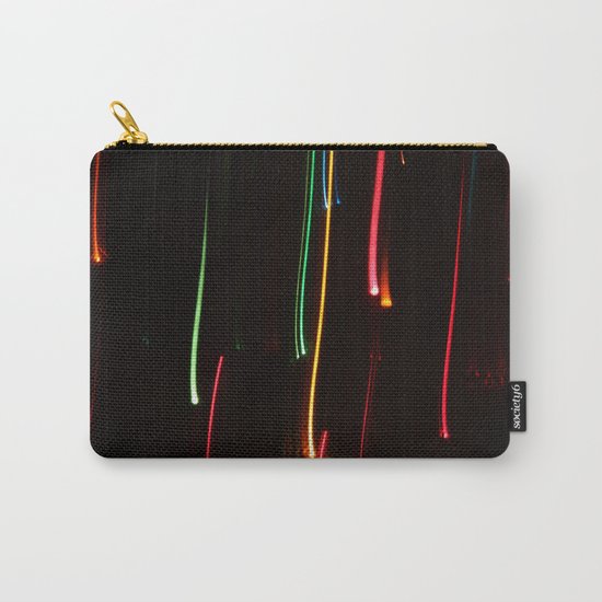 Abstract Motion Lights Carry-All Pouch