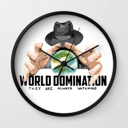 World Domination Wall Clock