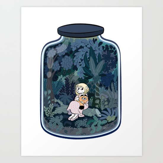 The jar. Art Print