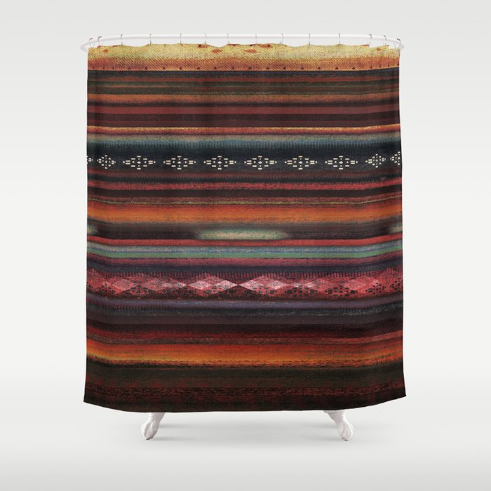 The Travellers Garment Shower Curtain