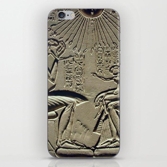 Ancient Egypt, Akhenaten, Nefertiti and their children. iPhone Skin