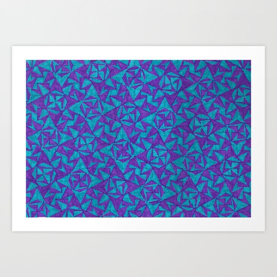 Back and Forth Art Print