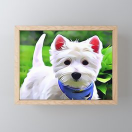 West Highland Terrier Framed Mini Art Print
