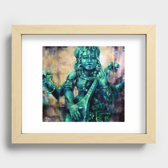 Saraswati Recessed Framed Print