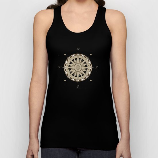 Compass Rose Unisex Tank Top