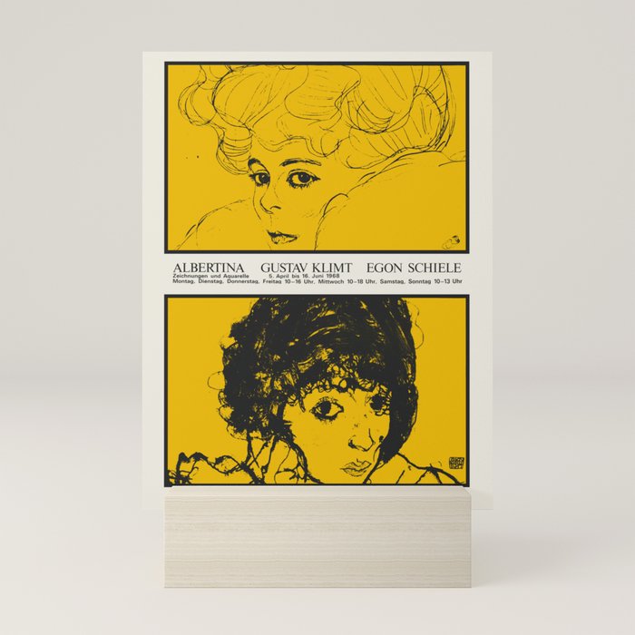 Gustav Klimt & Egon Schiele - Exhibition poster for the Albertina