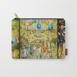 the Garden of Earthly Delights by Bosch Carry-All Pouch