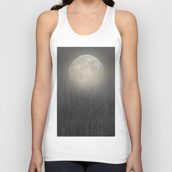 The Moon Shines Bright II Unisex Tank Top