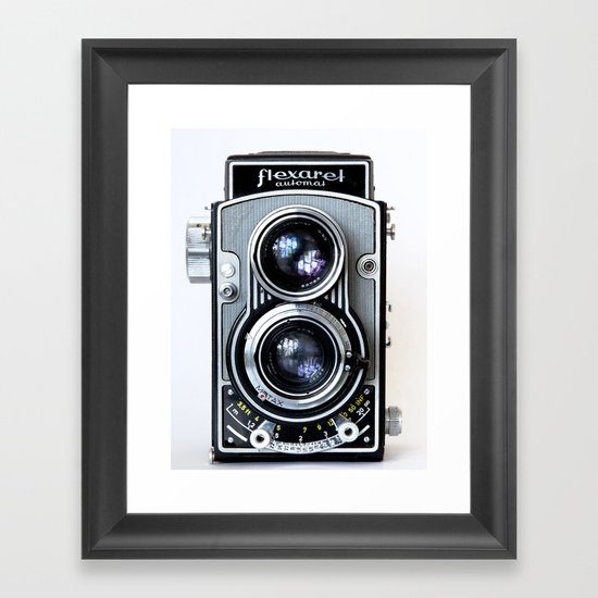 Flexaret Vinatge Camera Framed Art Print