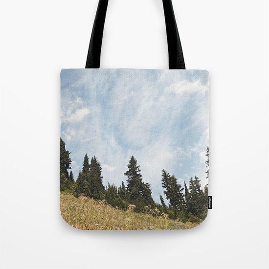 Mountain Flowers in the Sun Tote Bag
