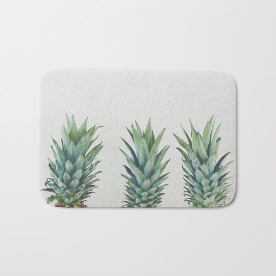 Pineapple Trio Bath Mat