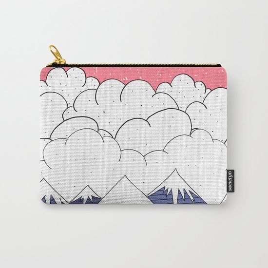 The mountains and the clouds Carry-All Pouch