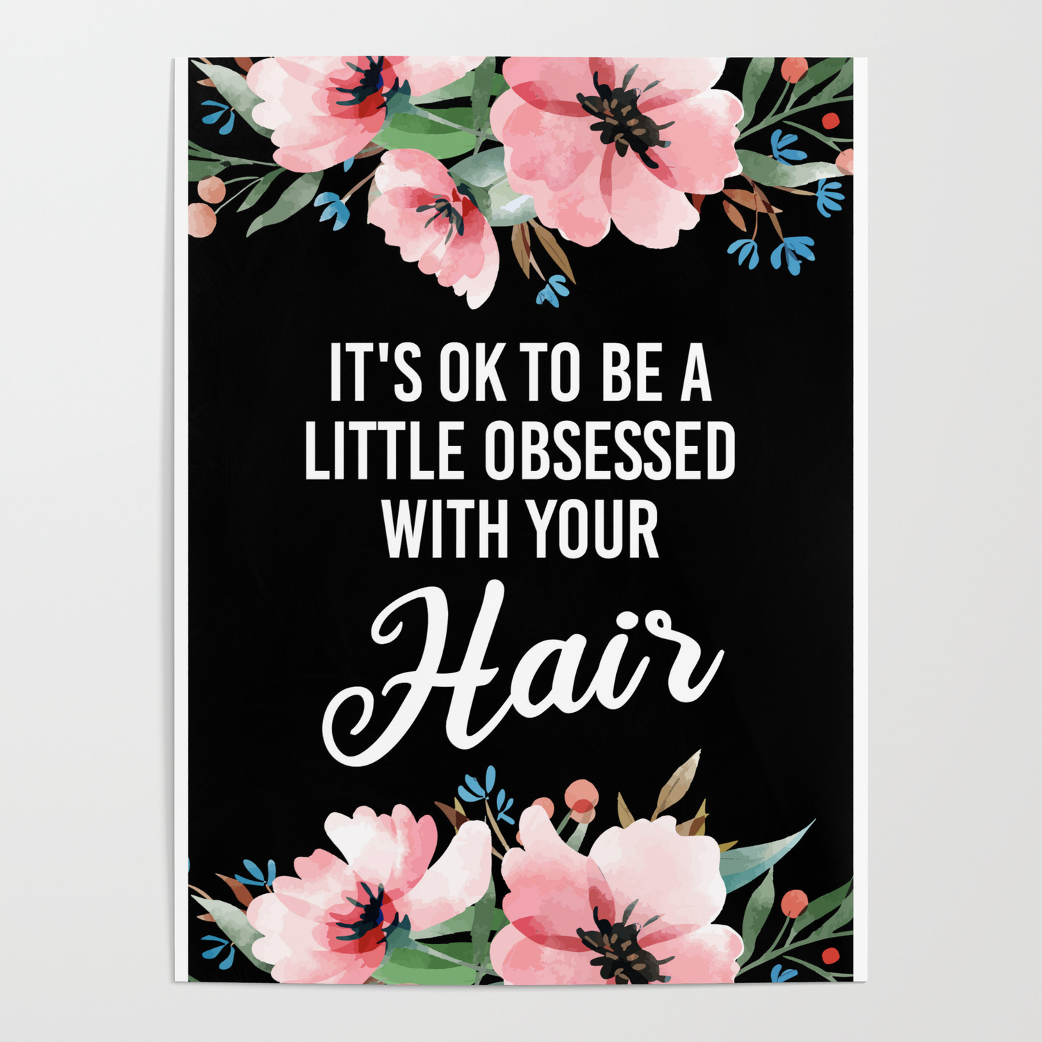 Salon Wall Art Decor Poster by QWERdenker | Society6