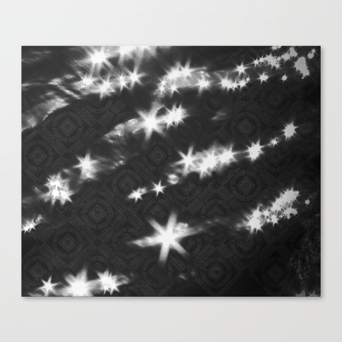 reflections pattern Canvas Print