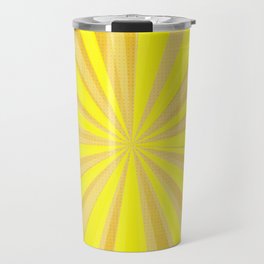 Yellow stripes Travel Mug