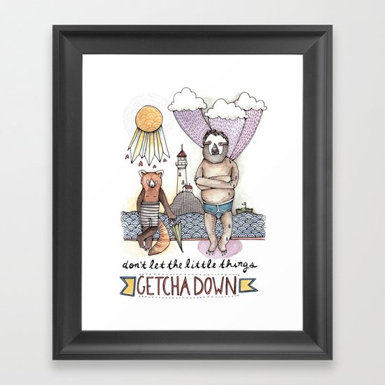 Little Things Framed Art Print