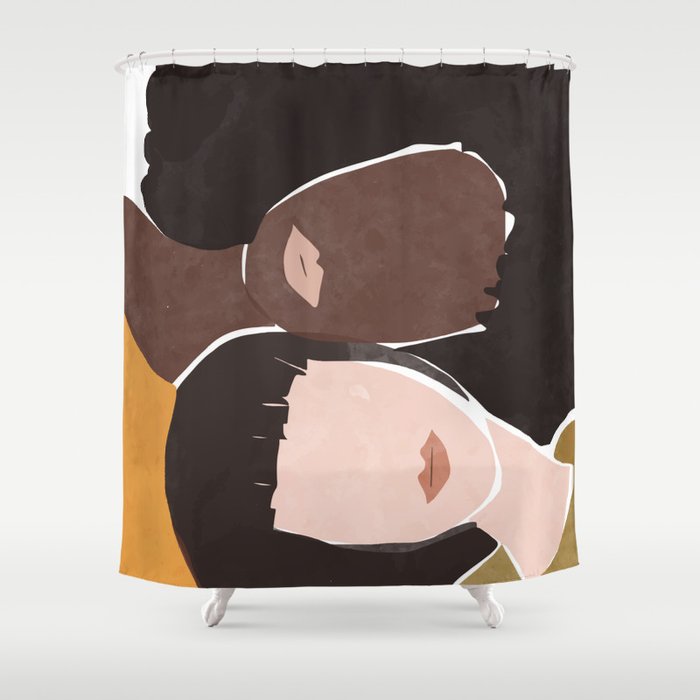 Best Friends Ever  Shower Curtain