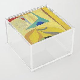 Exotic Yellow Acrylic Box