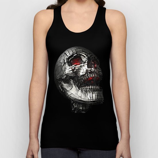 No Laughing Matter (background option) Unisex Tank Top