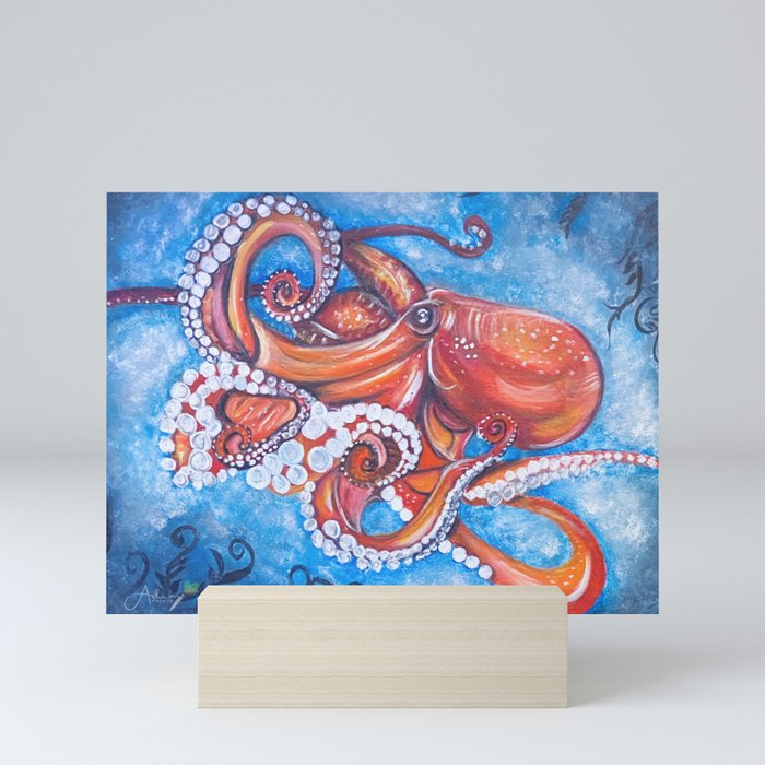 Colorful Octopus Mini Art Print