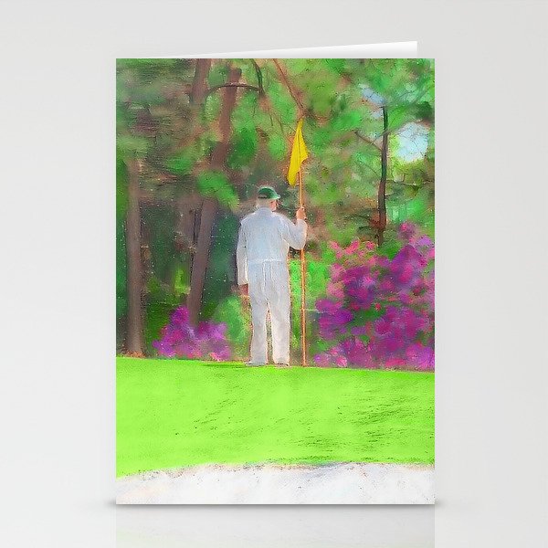 The Masters Golf Tournament - Golf Caddie - Augusta National Stationery Cards