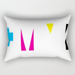 CMYK Rectangular Pillow