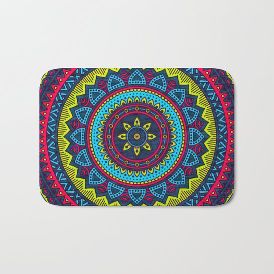 Hippie Mandala 24 Bath Mat
