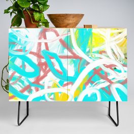 Abstract expressionist Art. Abstract Painting 46. Credenza
