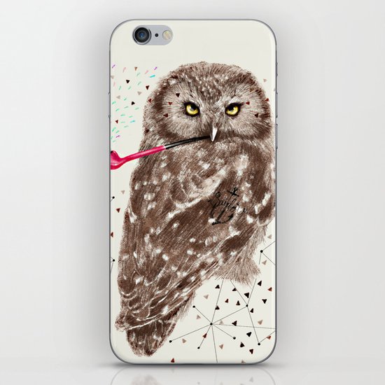 Mr.Owl III iPhone & iPod Skin
