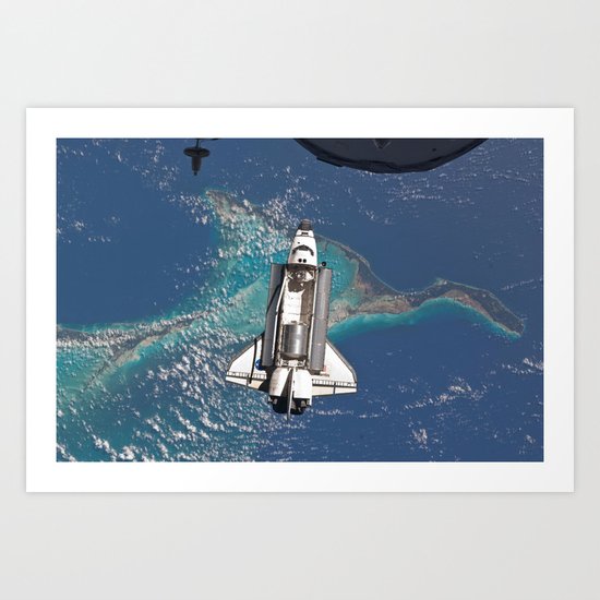 Space Shuttle Art Print