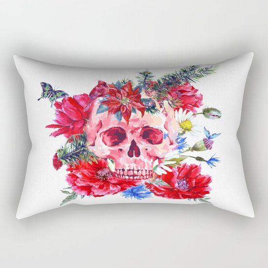 Skull Rectangular Pillow