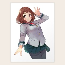 Hero Academia Art Prints For Any Decor Style Society6