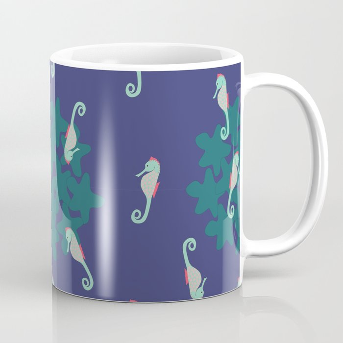 Drifting Seahorses Coffee Mug