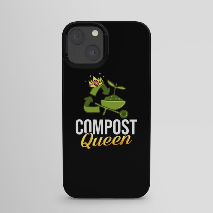 Compost Bin Worm Composting Vermicomposting iPhone Case