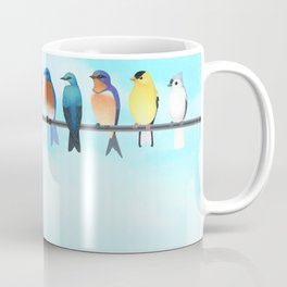 2022 wall calendar backyard birds & butterflies of USA Coffee Mug