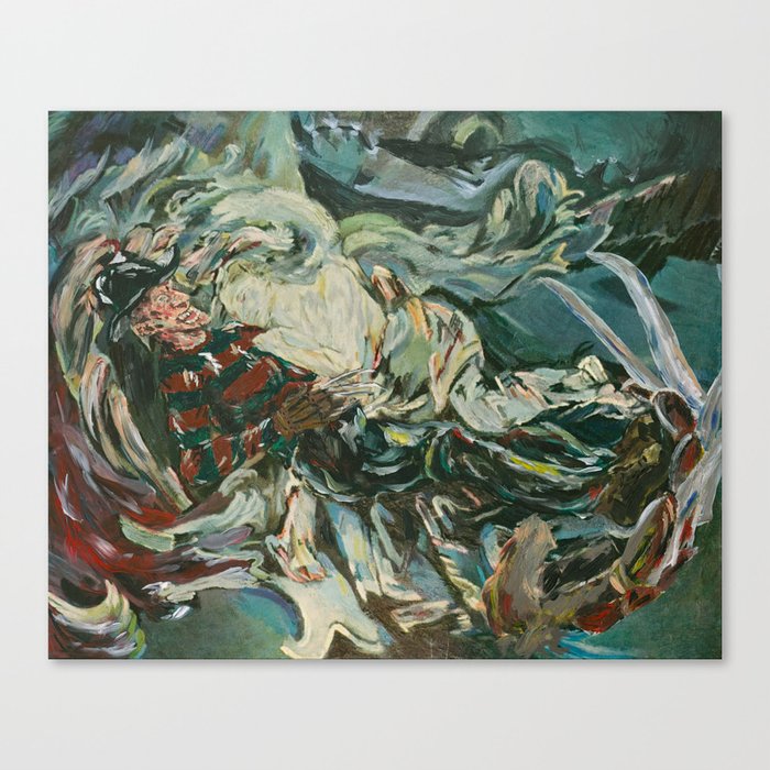 Nightmare In The Tempest Freddy Krueger Canvas Print By Dream2i49