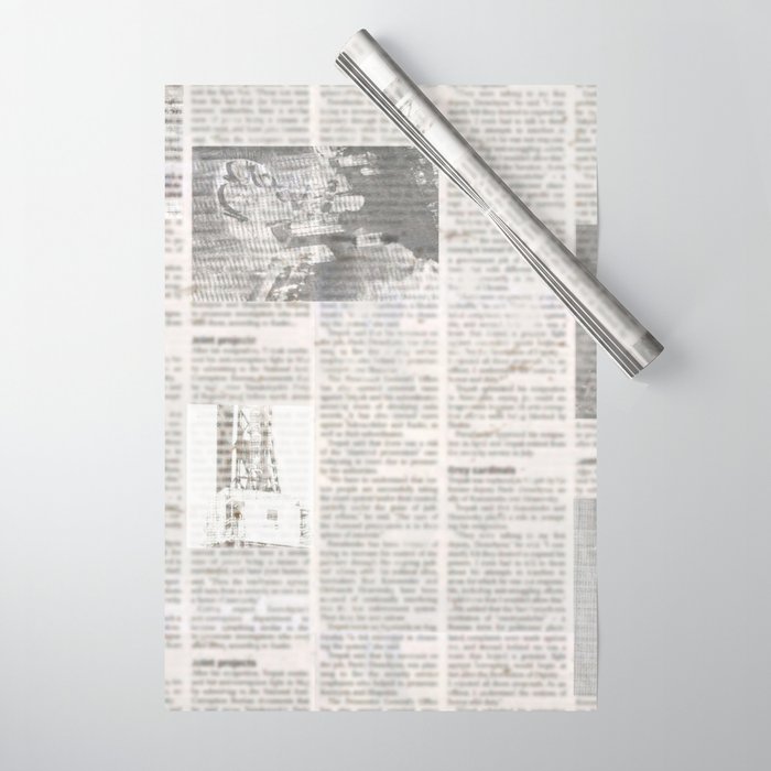 Old Grunge Newspaper Paper Texture Background. Blurred Vintage