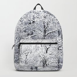 Winter is here - Snowy Birches Winter Scene #decor #society6 #buyart Backpack
