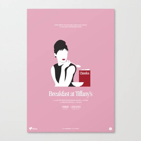 Breakfast At Tiffany's Canvas Print