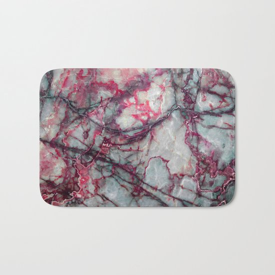 Grey Marble Bath Mat